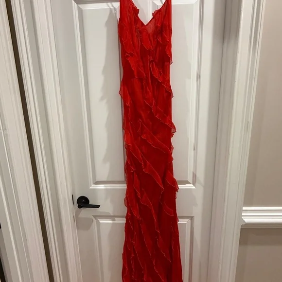 Cecelia Dress in Red by Rat & Boa - Picture 5 of 6